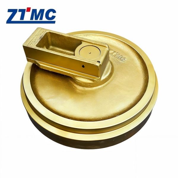 Oem Size Excavator Front Idler Assembly For Sunward 600 Reinforced Flange Ring