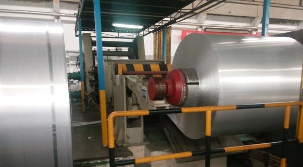 superfície de alumínio do revestimento do moinho da bobina do condicionador de ar da espessura de 0.4MM para o estoque da aleta