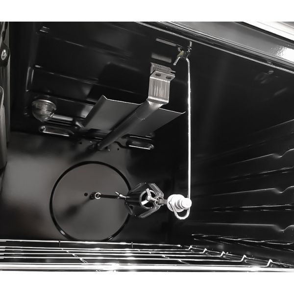 4 Gas Burners Stainless Steel Free Standing Oven Wholesale Mirror Glass Door Freestanding Gas Cooker Oven