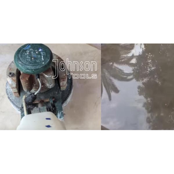 Пусковые площадки гибкого диаманта 4 дюймов полируя 100мм для проектированных каменных поверхностей