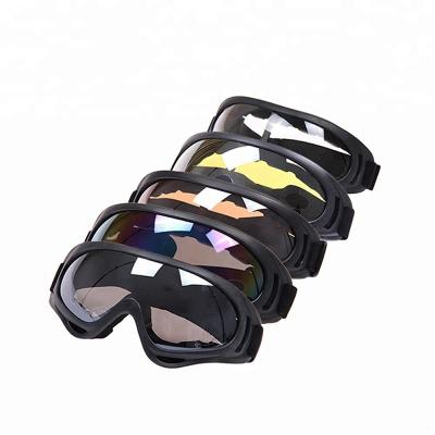 Anti óculos de proteção do motocross da névoa, vidros Windproof da motocicleta para competir