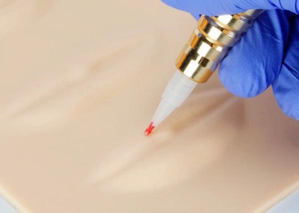 Permanent Makeup Tattoo Practice Skin , Beige Color 3D Lip Practice Skin