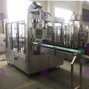 Carbonated Water Juice Wine PET Plastic Glass 3 In 1 Monobloc Bottle Filling Machine / Equipment / Line / Plant / System
