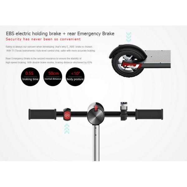 8 Inch Foldable Mini Electric Scooter , Small Fold Up Electric Scooter 24V 350W