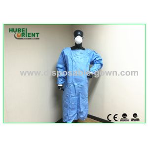 Стерильные ультразвуковые одноразовые хирургические халаты с вязанным запястьем для операции