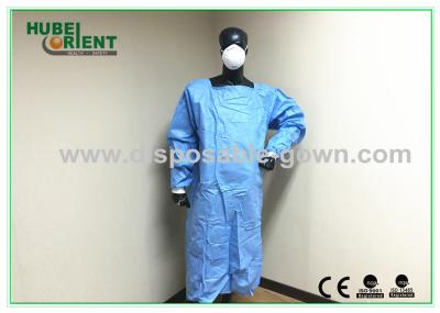 Sterile Ultrasonic Disposable Surgical Gowns With Knitted Wrist For Operation