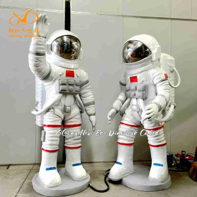Modelo animatrónico de astronauta eléctrico con forma personalizada para eventos educativos