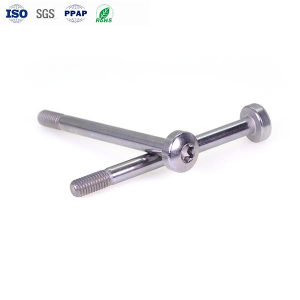 Tornillo de cabeza redonda de acero inoxidable M2-M10 3-500mm A2-50 Grado