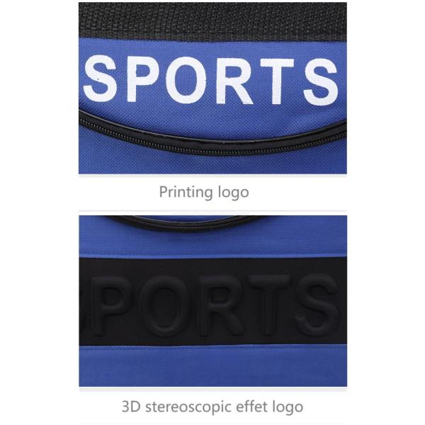 Двойные логотипы легкий вес спортивная сумочка выходные женская спортивная сумка