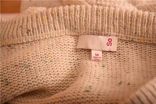 Big Neck Ladies Long Sweaters Casual Sweater Clothing Keep Warm 100% Acrylic