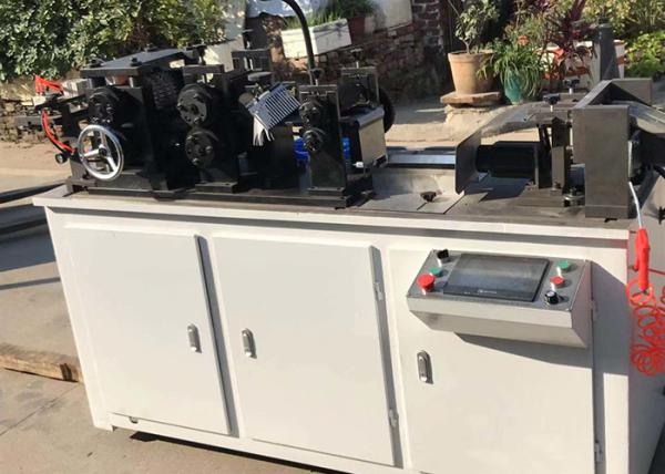 1.5mm-2mm Tube Thickness Aluminium Fin Press Machine 100M / Min 220V 50Hz