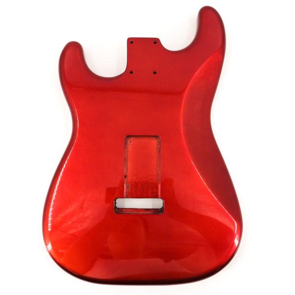 Red Color Alder Wood Guitar Body High Gloss Stratocaster Guitar Body
