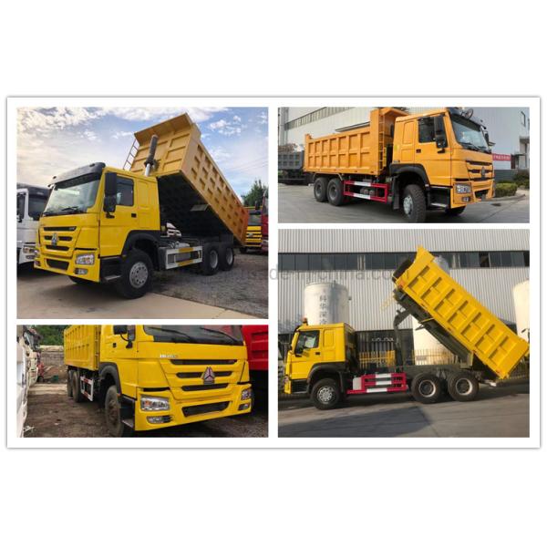HOWO 336 HP 16 M3 Dump Truck Tipper Sinotruk Ethiopia Truck with 1200r20 Radial Tires