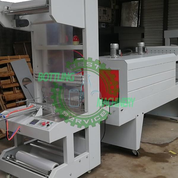 Semi Automatic PE Film Heat Shrink Water Bottle Packing Machine