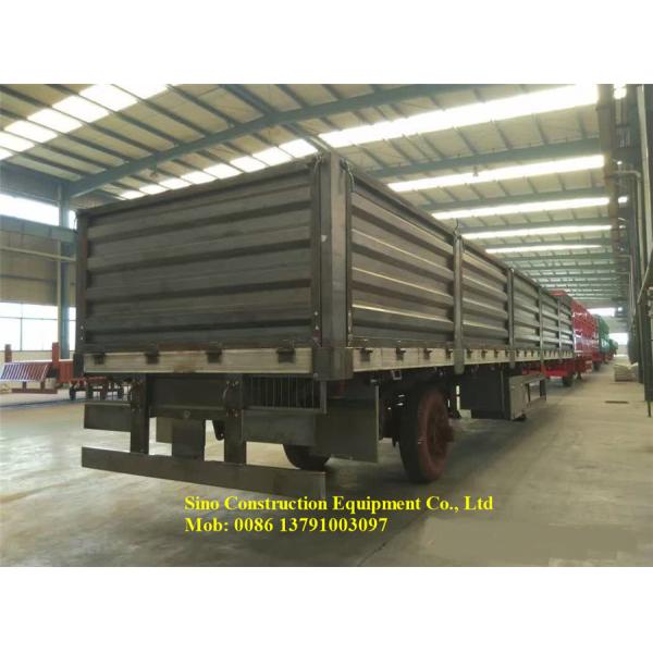 3 трейлера груза цапф сверхмощных Семи с загрузкой 50т бортовой доски максимальной