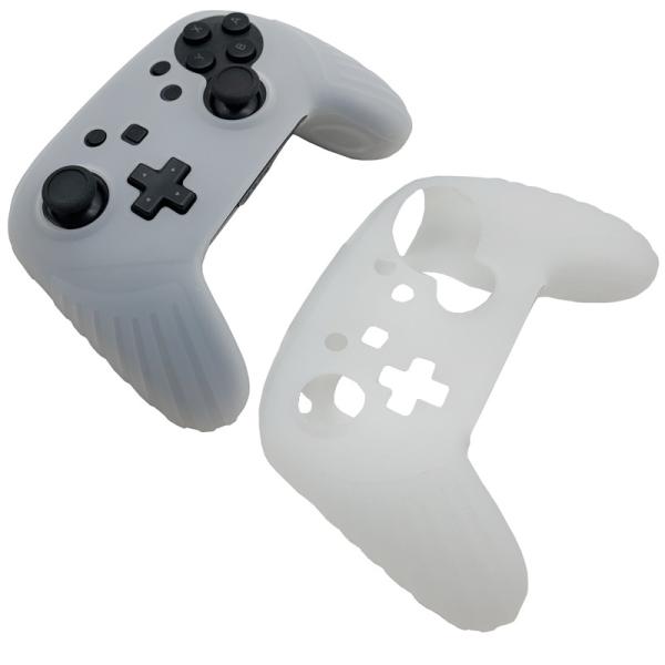 HOXC Non-slip Skin Cover for Nintendo Switch Pro Controller, Silicone Protective Case Compatible with Switch Pro Controller