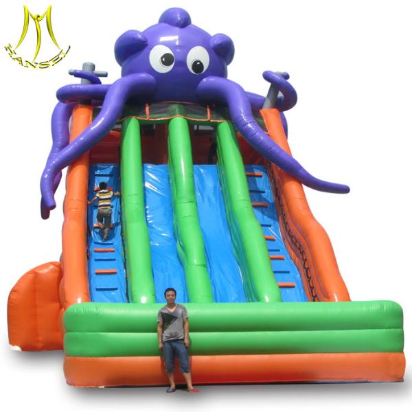 Hansel inflatable fun park equipment inflatbale water slide outdoor for sale