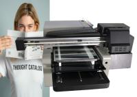 3D CMYKW 5 colore a impressora Multifunction uv Machine Automatic do leito de USB DTG A3
