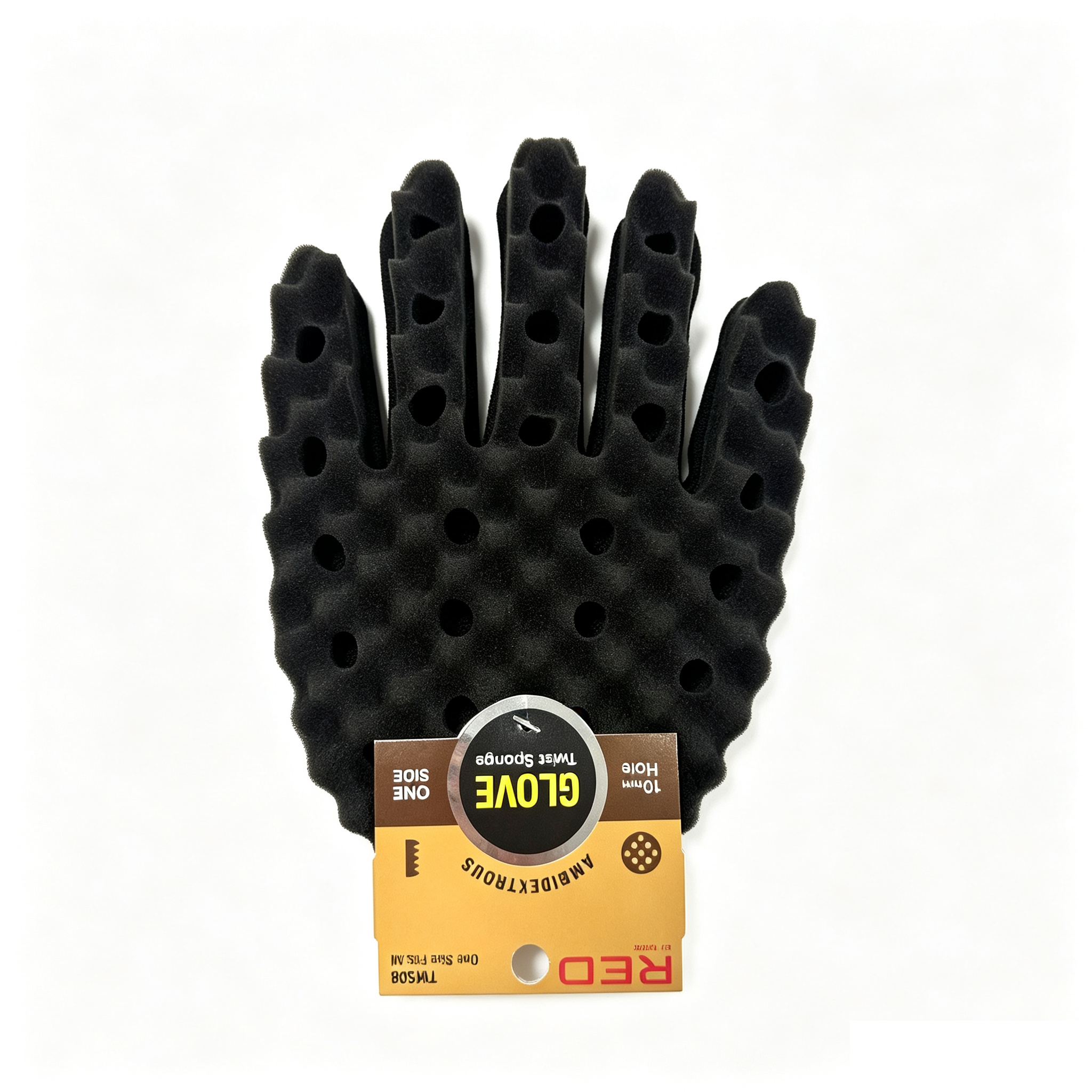 Twist Sponge Glove Alternative to Red by Kiss | One-Sided Curl Tool