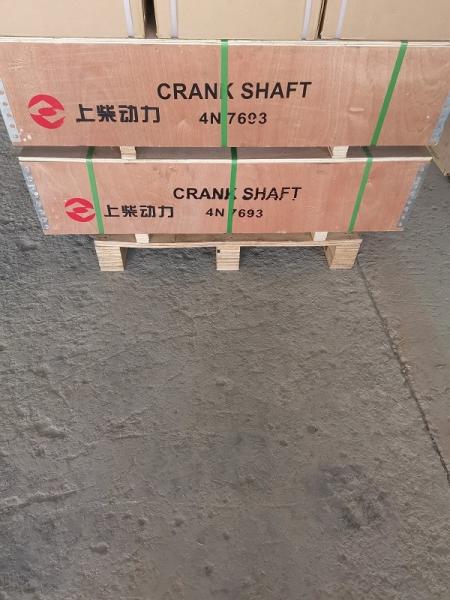 Peças sobressalentes forjadas de Shangchai 06al102 Crankshaft de aço fundido original