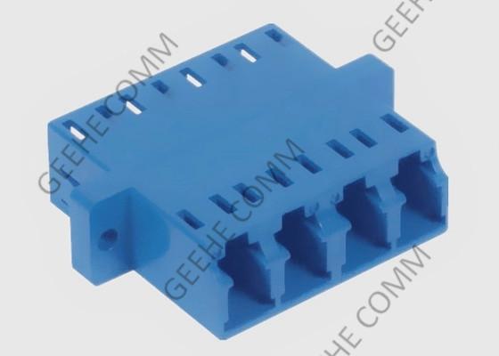 Duplex Singlemode LC-LC OS1 Quad Coupler Ceramic Fiber Optic Adapters
