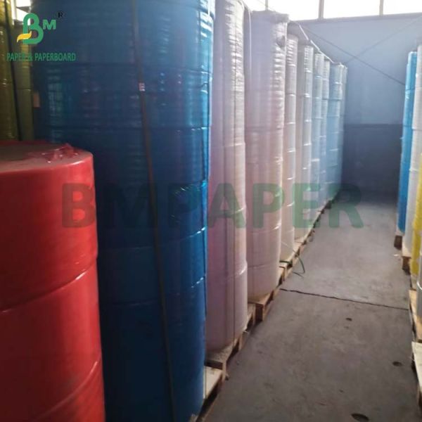 Digital Printing 60grs 70grs 80grs Colored Carbonless Copy Paper Reels