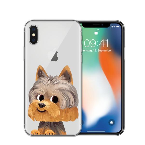1.5mm Plastic Mobile Phone Cases , Dog Animal Photos Cute Cell Phone Cover