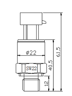 Cars Trucks Industrial Pressure Transmitter For Level Measurement