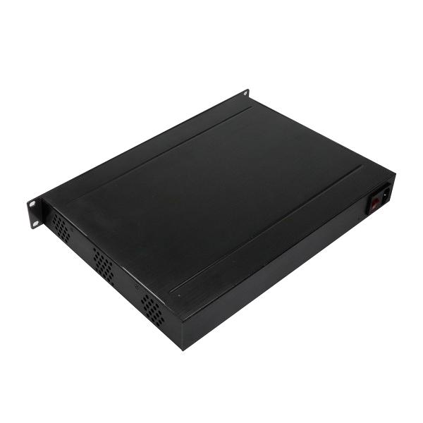 16 Por AHD CVI TVI Видео Медиа Конвертер 1080p 4K AC 220V ST Порт 1U Rack