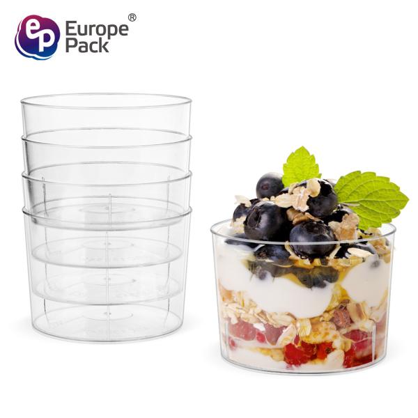 EPK most popular items disposable plastic dessert parfait cups for wholesale