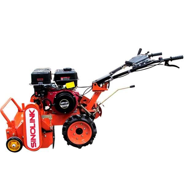 Gas Powered Walk Behind Lawn Mower With Electric Start Hand Push