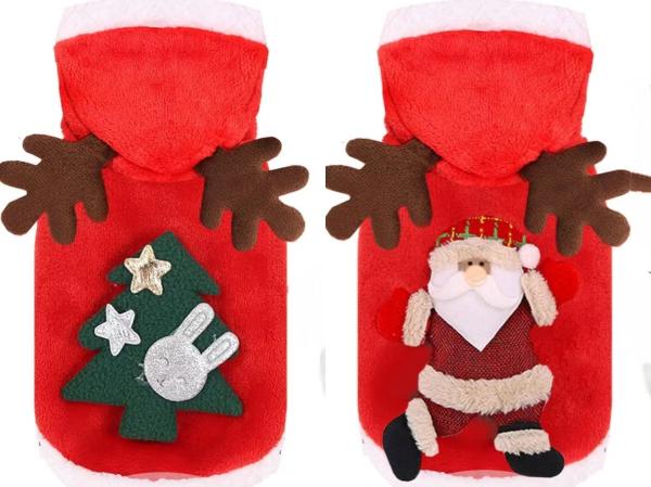 Christmas Wearing Cosplay Outfit Pet Classic Design For Pet Dog Cat