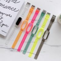 Colores translúcidos de la pulsera 7 del mijo del caso TPU de Airtag