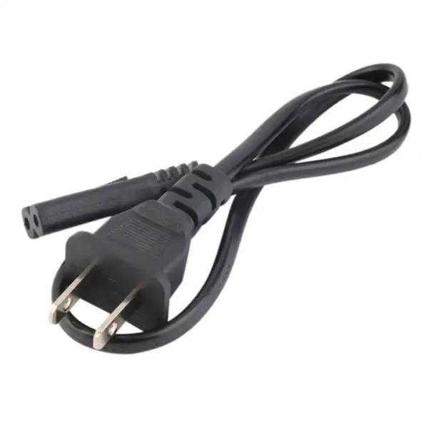 XianDa customized 250V 10A 2 Pin long pc Wire Extension Power cable supplies dyrerEU Universal ac 360 tv Power Cord