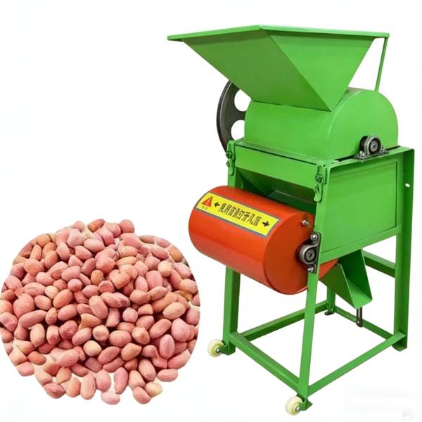 Industrial Peanut Shelling Machine: High Rate Dual-Fan Cleaning for Oil Plants