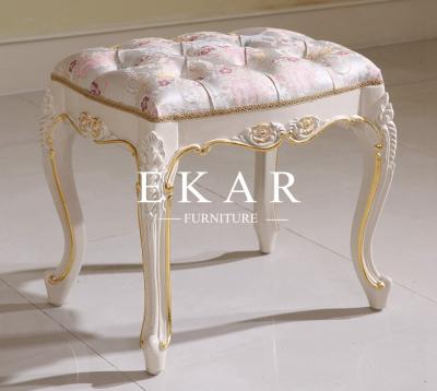 Fabric Chair Antique Make Up Dresser Stool For Dressing Table  LS-A106E