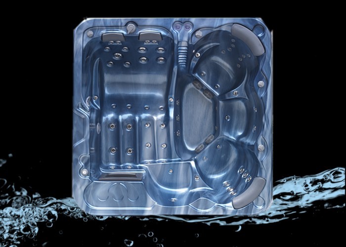 Custom acrylic duoLove massage outdoor backyard hot tub thermostat with balboa GS510SZ