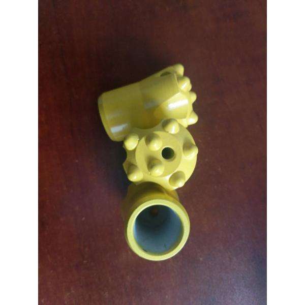 Pequeña broca del botón de la perforación del agujero diámetro 38m m de 11 grados con la falda corta