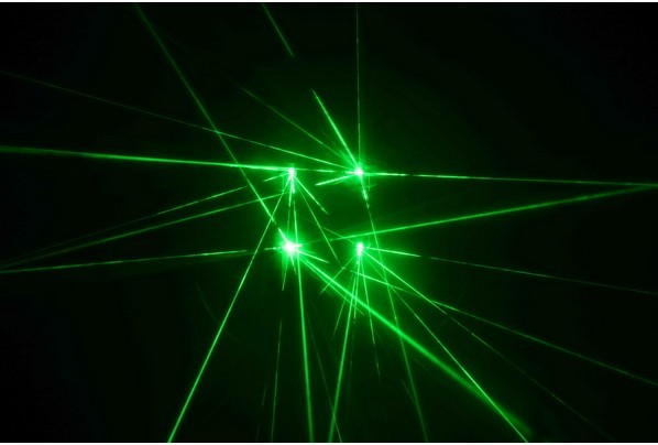 Ceiling Four Head Rgb Laser Light Safety Red / Green / Blue Portable Laser Lights