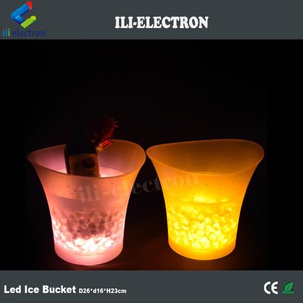 Hot seller plastic led champagne ice bucket
