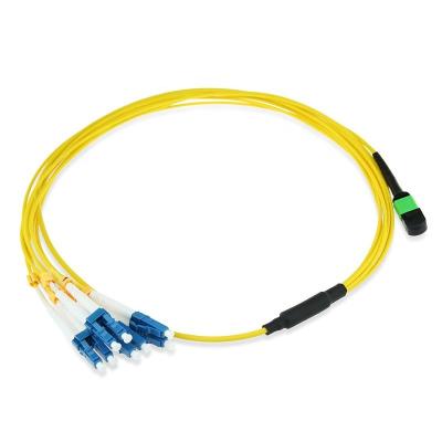 Noyau optique de la corde de correction de fibre d'évasion de G657A MPO MTP 8