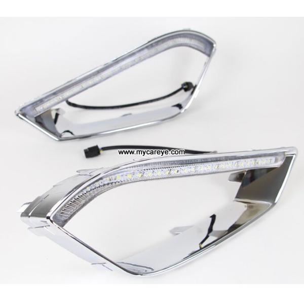 Chery Tiggo 2014 DRL LED Daytime driving Lights turn signal steering