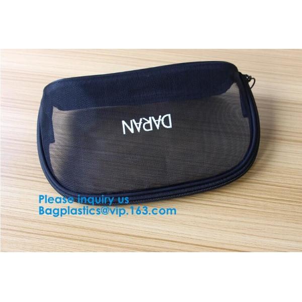 Portable Hanging Waterproof Beauty Makeup Bag Multi Function Travel Mesh Cosmetic Bag, Makeup Bags