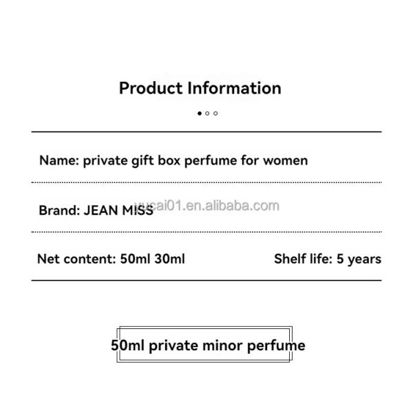 Fresh Inversion Paris Ladies Eau de Toilette Set 50 30ML Private Garden Girl Perfume