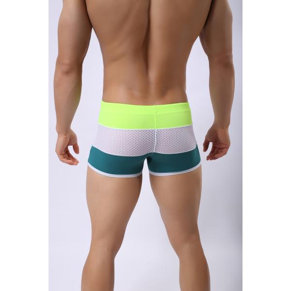 Anti-Bacterial Men Mesh Shorts Disposable Swimming Clothing Mesh Boxers