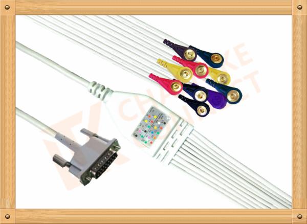 Philips Ecg Monitor Cable One Piece Ecg Cable 10 Lead Snap IEC