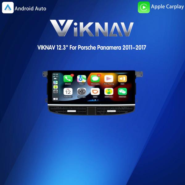 VIKNAV 12.3" For Porsche Panamera 2011-2017 Multimedia Player Touch Screen Head