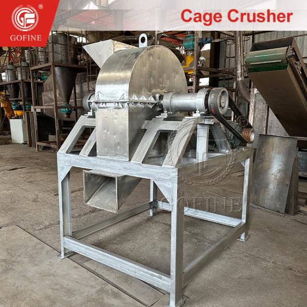 22kw Ore Fertilizer Industrial Crushing Equipment With Electric Twin Motor