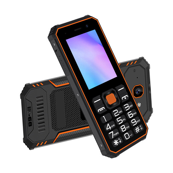 IPS 320x240 Прочный мобильный телефон Неразрывный мобильный телефон 2G ODM
