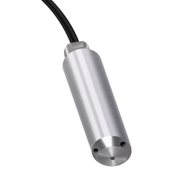Датчик кремния диффузии датчика погружающийся кабеля SS304 PTFE ровный